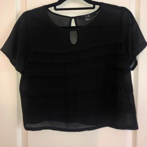 Forever 21 flowy mesh top